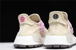 2018 Pharrell Williams X Adidas Human Race NMD Hu "NERD" Cream White Pink EE8102 -Adidas Yeezy shop 2018 Pharrell Williams x adidas Human Race NMD Hu NERD Cream White Pink 4