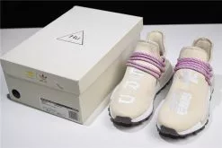 2018 Pharrell Williams X Adidas Human Race NMD Hu "NERD" Cream White Pink EE8102 -Adidas Yeezy shop 2018 Pharrell Williams x adidas Human Race NMD Hu NERD Cream White Pink 6