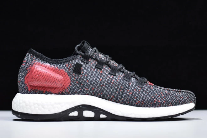 2019 Adidas Pure Boost Black Red White B7777 For Sale 4 2019 Adidas Pure Boost Black Red White B7777 For Sale - Image 2