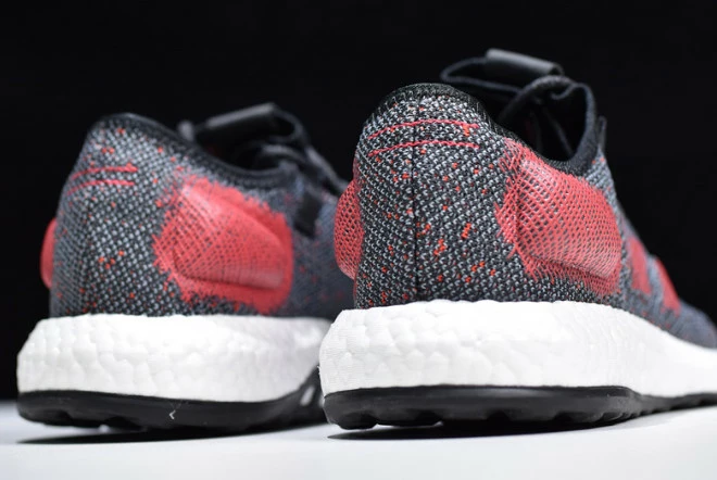 2019 Adidas Pure Boost Black Red White B7777 For Sale 7 2019 Adidas Pure Boost Black Red White B7777 For Sale - Image 5