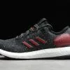 2019 Adidas Pure Boost Black/Varsity Red-White B37783 For Sale 1 2019 Adidas Pure Boost Black/Varsity Red-White B37783 For Sale -Adidas Yeezy shop 2019 adidas Pure Boost Black Varsity Red White B37783 For Sale