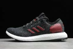 2019 Adidas Pure Boost Black/Varsity Red-White B37783 For Sale