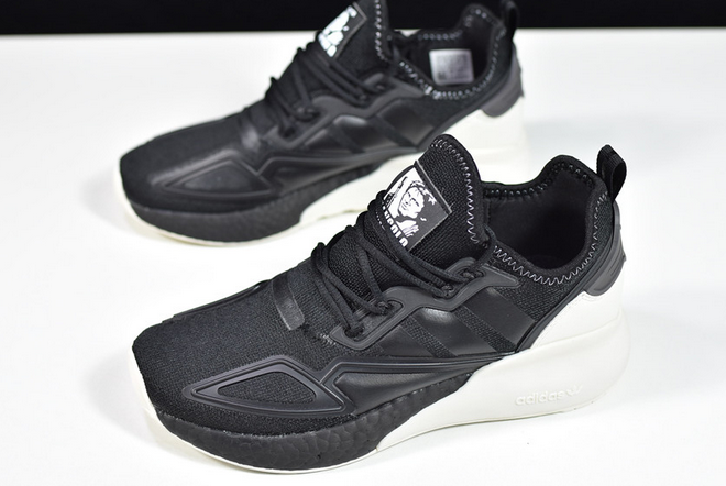 2020 Adidas ZX 2K Boost Black White FX9113 For Sale 5 2020 Adidas ZX 2K Boost Black White FX9113 For Sale - Image 3