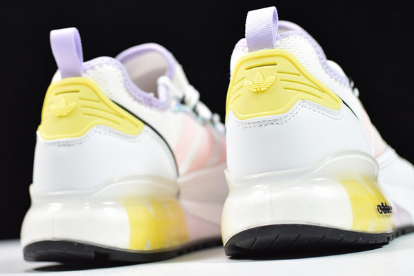 2020 Wmns Adidas ZX 2K Boost White Pink Tint FY3028 For Sale 6 2020 Wmns Adidas ZX 2K Boost White Pink Tint FY3028 For Sale - Image 5