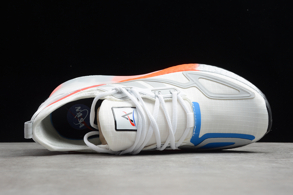 2021 Nasa X Adidas Originals ZX 2K Boost White/Grey-Orange FX5725 For Sale 6 2021 Nasa X Adidas Originals ZX 2K Boost White/Grey-Orange FX5725 For Sale - Image 4