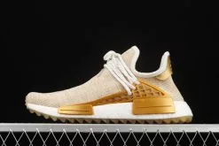 2021 Pharrell Williams X Adidas NMD Hu China Exclusive Happy Gold F99762 For Sale