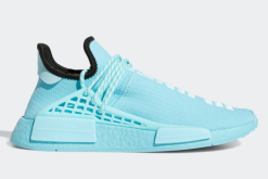 2021 Pharrell X Adidas NMD Hu Clear Aqua/Light Aqua-Core Black GY0094 For Sale