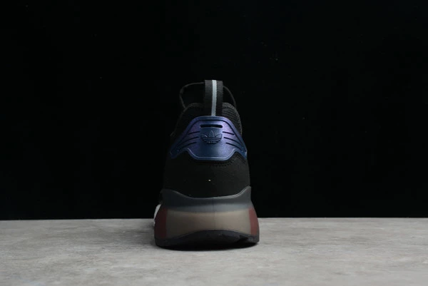 2021 Adidas Originals ZX 2K Black/Solar Red-White FX7475 For Sale 7 2021 Adidas Originals ZX 2K Black/Solar Red-White FX7475 For Sale - Image 5