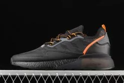 2021 Adidas Originals ZX 2K Boost Core Black/True Orange GY3547 For Sale