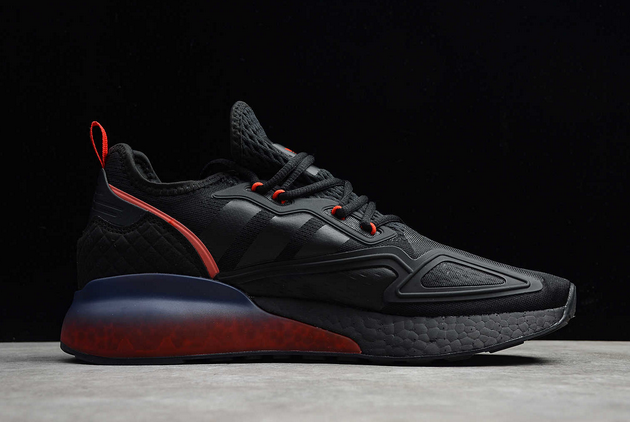 2021 Adidas Originals ZX 2K Boost Gradient Fade Sole Core Black FZ4641 For Sale 4 2021 Adidas Originals ZX 2K Boost Gradient Fade Sole Core Black FZ4641 For Sale - Image 2