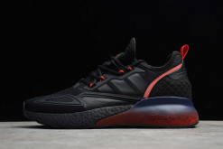 2021 Adidas Originals ZX 2K Boost Gradient Fade Sole Core Black FZ4641 For Sale