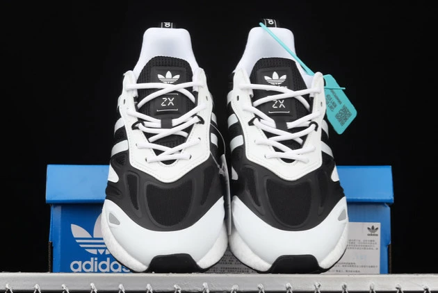 2021 Adidas ZX 2K Boost Black Silver White GZ9081 For Sale 5 2021 Adidas ZX 2K Boost Black Silver White GZ9081 For Sale - Image 3