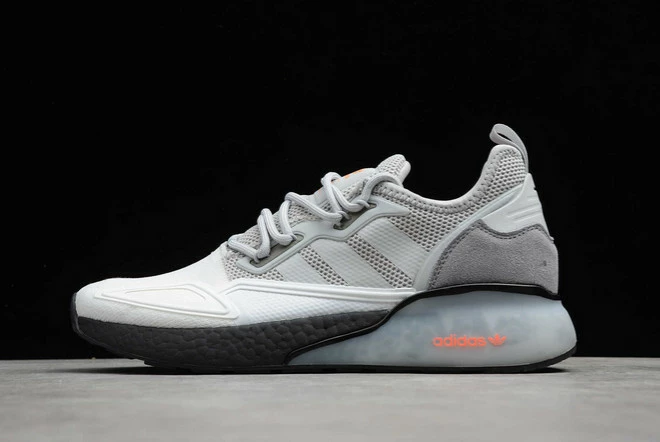 2021 Adidas ZX 2K Boost Cloud White/Grey One-Grey Three H67573 For Sale 3 2021 Adidas ZX 2K Boost Cloud White/Grey One-Grey Three H67573 For Sale
