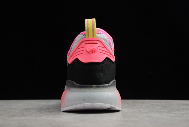 2021 Adidas ZX 2K Boost Dash Grey/Silver Metallic-Yellow Tint FY5695 For Sale 7 2021 Adidas ZX 2K Boost Dash Grey/Silver Metallic-Yellow Tint FY5695 For Sale - Image 5