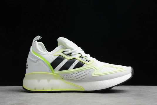 2021 Adidas ZX 2K Boost White Solar Yellow GY2630 For Sale 4 2021 Adidas ZX 2K Boost White Solar Yellow GY2630 For Sale - Image 2
