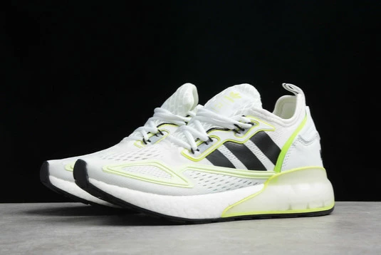 2021 Adidas ZX 2K Boost White Solar Yellow GY2630 For Sale 5 2021 Adidas ZX 2K Boost White Solar Yellow GY2630 For Sale - Image 3