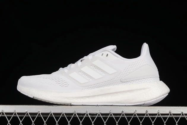 2022 Adidas GY4705 Pureboost 22 Crystal White For Sale 3 2022 Adidas GY4705 Pureboost 22 Crystal White For Sale