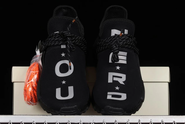 2022 Adidas Pharrell Human Race NMD Hu Trail Black BB7603 For Sale 5 2022 Adidas Pharrell Human Race NMD Hu Trail Black BB7603 For Sale - Image 3