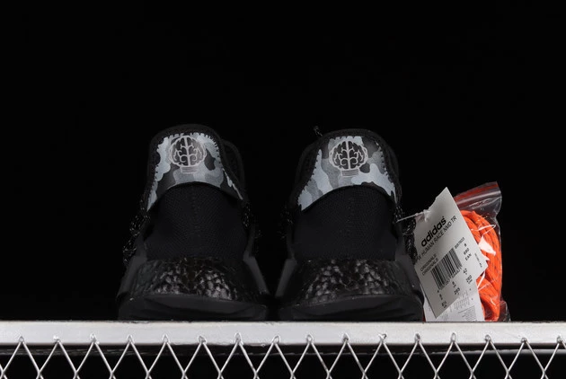 2022 Adidas Pharrell Human Race NMD Hu Trail Black BB7603 For Sale 6 2022 Adidas Pharrell Human Race NMD Hu Trail Black BB7603 For Sale - Image 4