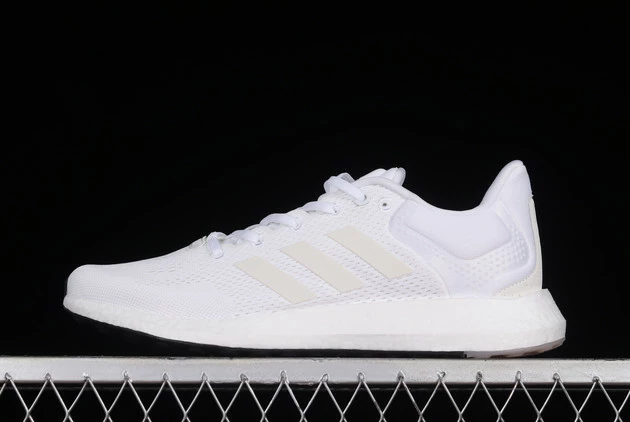 2022 Adidas PureBoost 21 White Dash Grey Running Shoes GY5094 For Sale 3 2022 Adidas PureBoost 21 White Dash Grey Running Shoes GY5094 For Sale