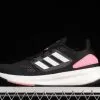 2022 Adidas Pureboost 22 Wmns Black Pink White HQ1458 For Sale 2 2022 Adidas Pureboost 22 Wmns Black Pink White HQ1458 For Sale -Adidas Yeezy shop 2022 adidas Pureboost 22 Black Pink White HQ1458 For Sale