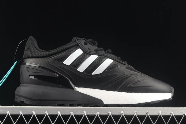 2022 Adidas ZX 2K Boost 2.0 Black White GZ9011 For Sale 4 2022 Adidas ZX 2K Boost 2.0 Black White GZ9011 For Sale - Image 2
