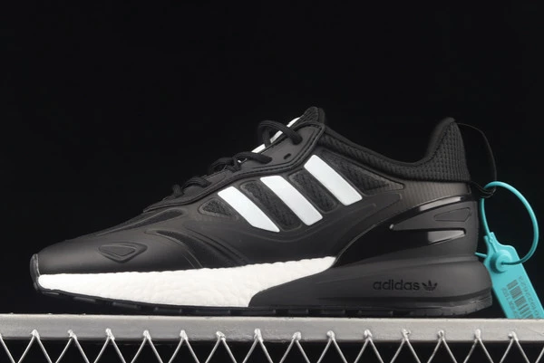 2022 Adidas ZX 2K Boost 2.0 Black White GZ9011 For Sale 3 2022 Adidas ZX 2K Boost 2.0 Black White GZ9011 For Sale