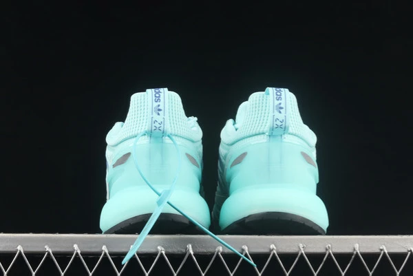 2022 Adidas Wmns ZX 2K Boost 2.0 Halo Mint/Purple-Silver Metallic GZ7826 For Sale 6 2022 Adidas Wmns ZX 2K Boost 2.0 Halo Mint/Purple-Silver Metallic GZ7826 For Sale - Image 4