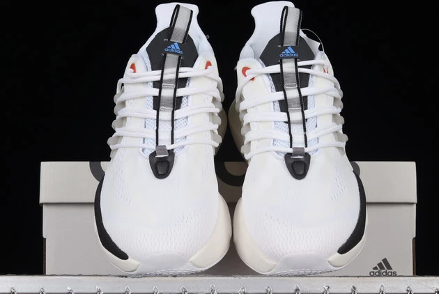 2023 Adidas Alphaboost V1 White/Black-Blue Fusion HP2757 For Sale 5 2023 Adidas Alphaboost V1 White/Black-Blue Fusion HP2757 For Sale - Image 3