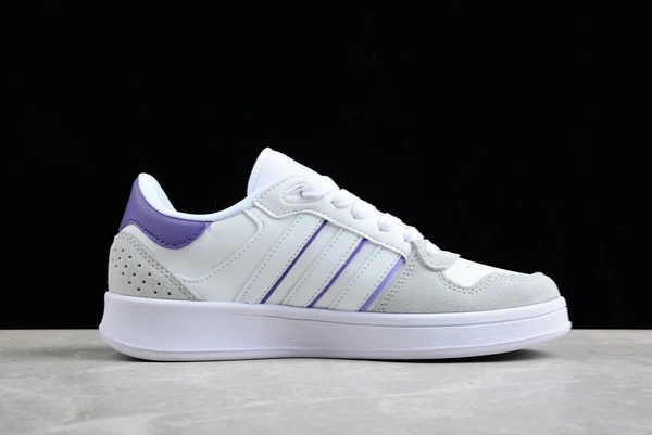 2023 Adidas Breaknet Plus White Grey Purple GZ8069 Shoes 4 2023 Adidas Breaknet Plus White Grey Purple GZ8069 Shoes - Image 2