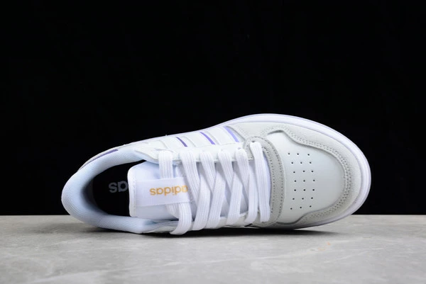 2023 Adidas Breaknet Plus White Grey Purple GZ8069 Shoes 6 2023 Adidas Breaknet Plus White Grey Purple GZ8069 Shoes - Image 4