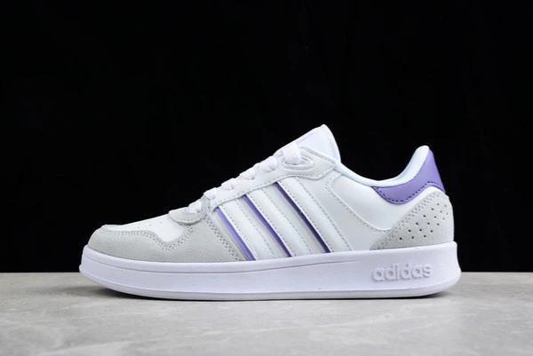 2023 Adidas Breaknet Plus White Grey Purple GZ8069 Shoes 3 2023 Adidas Breaknet Plus White Grey Purple GZ8069 Shoes