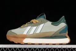 2023 Adidas Futro Mixr NEO Green/Brown-Blue-White HP9827 Shoes