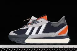 2023 Adidas Futro Mixr NEO Midnight Navy/Grey-Orange HP9825 Shoes