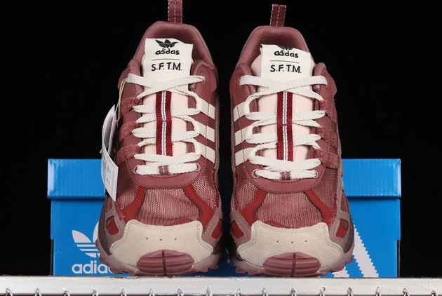 2023 Adidas Shadowturf X Song For The Mute Dusty Pink Athletic "Red/Cream" HQ3940 For Sale 5 2023 Adidas Shadowturf X Song For The Mute Dusty Pink Athletic "Red/Cream" HQ3940 For Sale - Image 3
