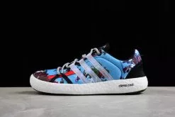 2023 Adidas Terrex CC Boat Graphic Blue/Multi-Color FV2707 For Sale