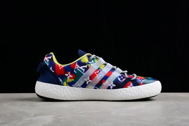 2023 Adidas Terrex CC Boat Graphic Navy Blue/Red-Yellow FV0396 For Sale 4 2023 Adidas Terrex CC Boat Graphic Navy Blue/Red-Yellow FV0396 For Sale - Image 2