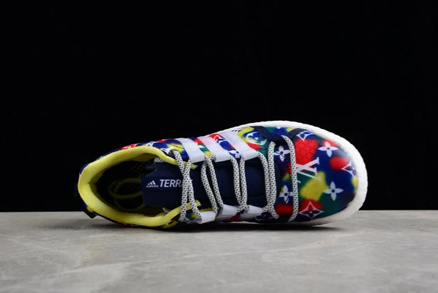 2023 Adidas Terrex CC Boat Graphic Navy Blue/Red-Yellow FV0396 For Sale 6 2023 Adidas Terrex CC Boat Graphic Navy Blue/Red-Yellow FV0396 For Sale - Image 4