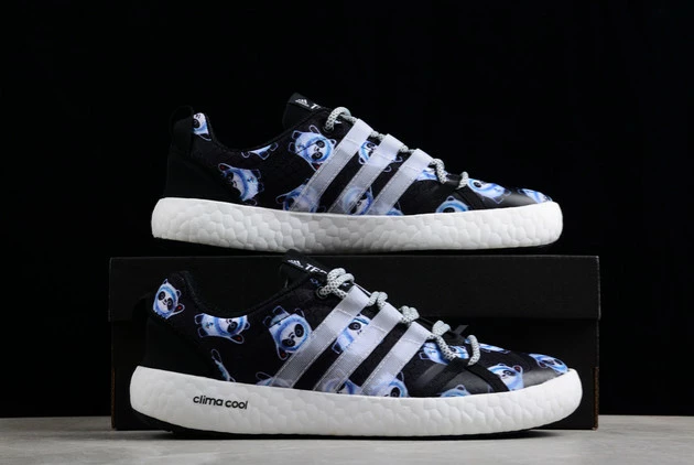 2023 Adidas Terrex CC Boat Graphic Panda Black White Blue FV0316 For Sale 5 2023 Adidas Terrex CC Boat Graphic Panda Black White Blue FV0316 For Sale - Image 3