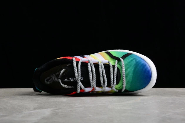 2023 Adidas Terrex CC Boat Graphic Purple Black Orange FV1626 For Sale 6 2023 Adidas Terrex CC Boat Graphic Purple Black Orange FV1626 For Sale - Image 4