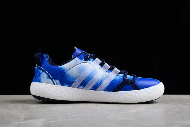2023 Adidas Terrex CC Boat Graphic White Blue Purple Navy BA8392 For Sale 4 2023 Adidas Terrex CC Boat Graphic White Blue Purple Navy BA8392 For Sale - Image 2