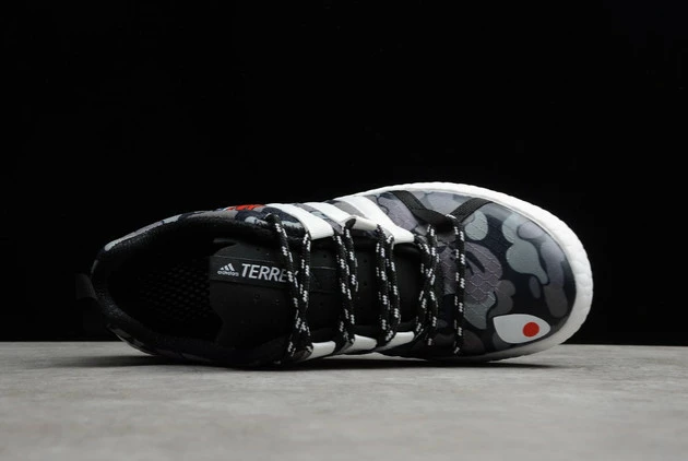 2023 Adidas Terrex CC Boat Lace Graphic WGM Black Camo S76001 For Sale 6 2023 Adidas Terrex CC Boat Lace Graphic WGM Black Camo S76001 For Sale - Image 4