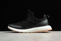 New Adidas Pure Boost Black/White-Gum Men's Running Shoes BA8802