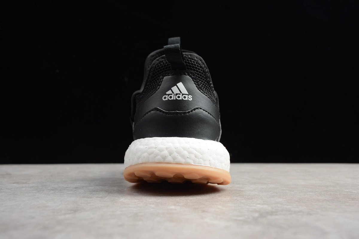 New Adidas Pure Boost Black/White-Gum Men's Running Shoes BA8802 7 New Adidas Pure Boost Black/White-Gum Men's Running Shoes BA8802 - Image 5
