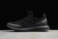 New Adidas Pure Boost "Triple Black" Men's Running Shoes BA8803