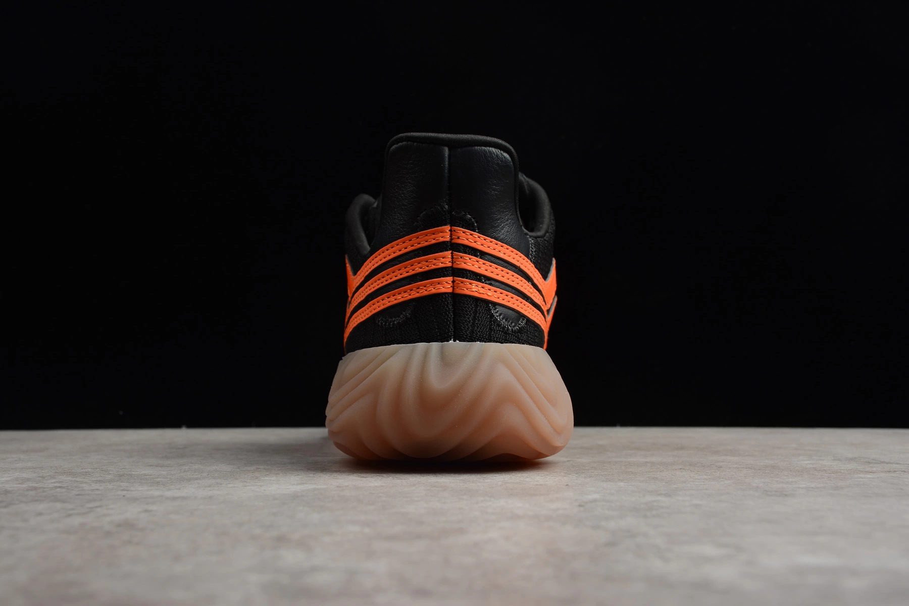 New Adidas Sobakov Black/Orange-Gum AQ1136 7 New Adidas Sobakov Black/Orange-Gum AQ1136 - Image 5
