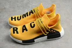 Pharrell Williams X Adidas NMD Human Race "EQT Yellow" Yellow/White BB0619 -Adidas Yeezy shop Pharrell Williams x adidas NMD Human Race EQT Yellow Yellow White 6