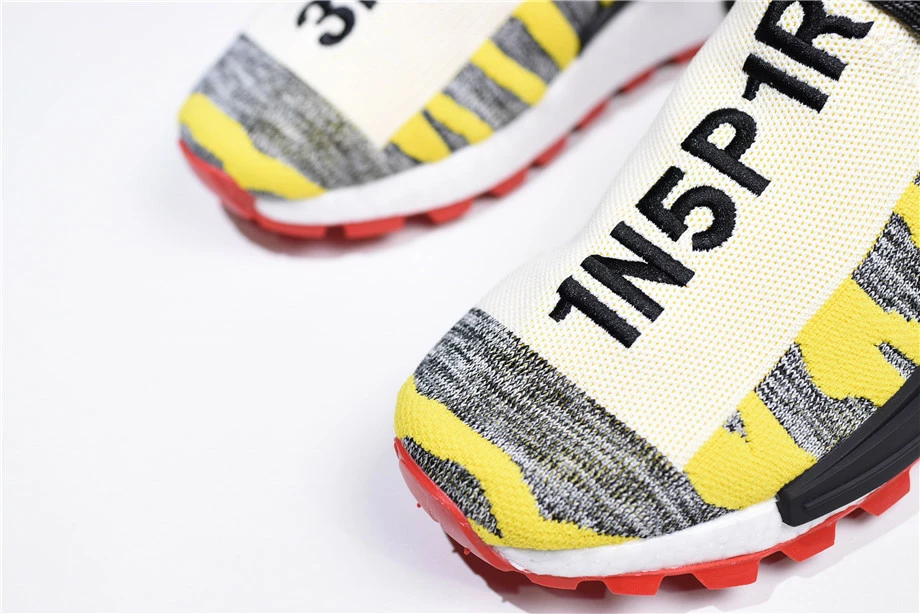2018 Pharrell X Adidas Afro NMD Hu Core Black/Red BB9527 For Sale 8 2018 Pharrell X Adidas Afro NMD Hu Core Black/Red BB9527 For Sale - Image 6