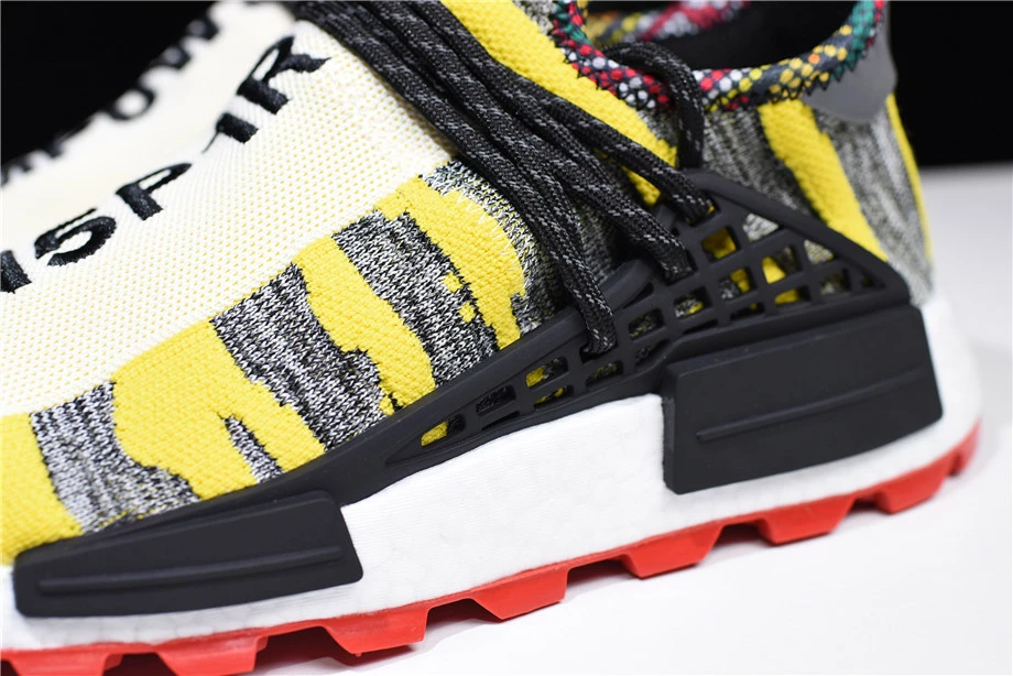 2018 Pharrell X Adidas Afro NMD Hu Core Black/Red BB9527 For Sale 10 2018 Pharrell X Adidas Afro NMD Hu Core Black/Red BB9527 For Sale - Image 8