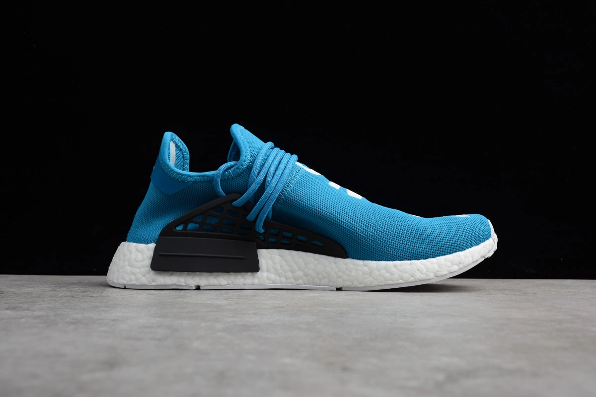 Pharrell X Adidas HU NMD Human Being "Shale Blue" Men's Shoes BB0618 4 Pharrell X Adidas HU NMD Human Being "Shale Blue" Men's Shoes BB0618 - Image 2